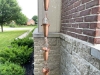 Picture of U-nitt pure Copper Rain Chain: stamped cup 8 - 1/2 ft #786/231