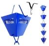 Picture of U-nitt  Rain Chain for Gutter: Square Joy Blue; Length: 8.5 ft (Whole Chain) 3122BLU