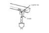Picture of U-nitt Gutter Clip for Rain Chain Installation / Hanging,  Reinforced, #973CP, Copper Plated