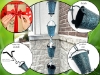 Picture of U-nitt Rain Chain: Bucket Cup Patina 8 - 1/2 ft #8146PA