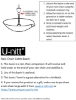Picture of U-nitt 10" Aluminum basin / spill bowl / dish for Rain Chain: with Attachment Chain, Black, #970BLK