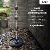 Picture of U-nitt Rain Chain Sunflower Embossed Golden 8 - 1/2 ft #5501GD