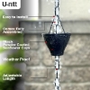 Picture of U-nitt Rain Chain Sunflower embossed 8 - 1/2 ft #5501A